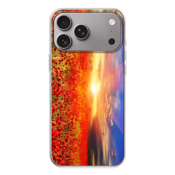 Чехол с рисунком «Поле тюльпанов» для Apple iPhone 18 Pro Max Чехол с рисунком «Поле тюльпанов» для Apple iPhone 18 Pro Max