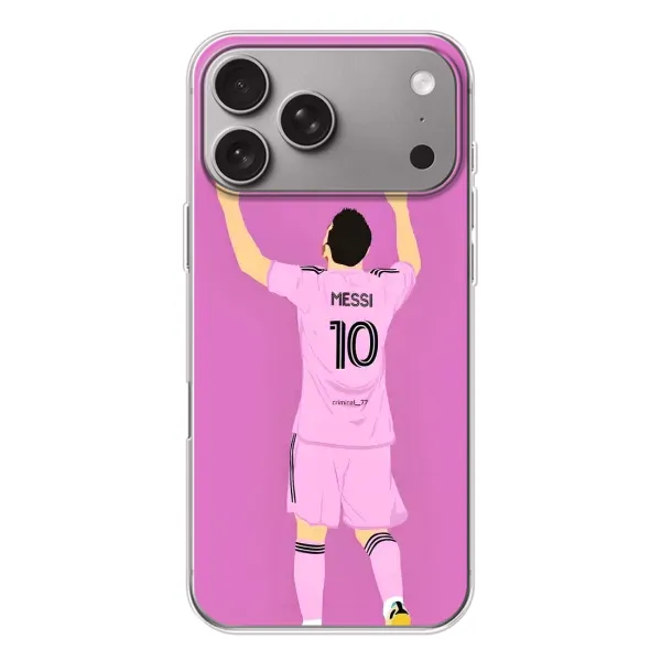 Чехол с рисунком «Празднование Месси» для Apple iPhone 18 Pro Max Чехол с рисунком «Празднование Месси» для Apple iPhone 18 Pro Max