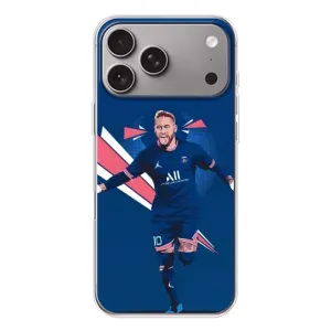 Силиконовый Чехол Apple iPhone 18 Pro Max (Празднование Неймара)