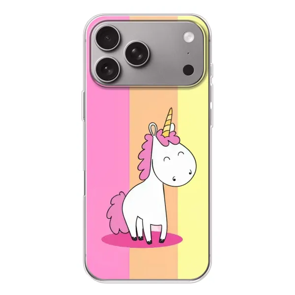 Чехол с рисунком «Радужный Единорог» для Apple iPhone 18 Pro Max Чехол с рисунком «Радужный Единорог» для Apple iPhone 18 Pro Max