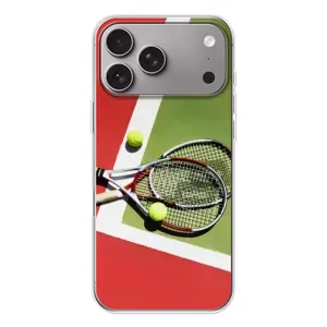 Чохли з прінтом Спортивна тематика для Apple iPhone 18 Pro Max (Ракетки теніс)