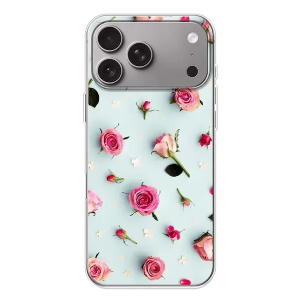 Чехол с рисунком «Разные цветы» для Apple iPhone 18 Pro Max Чехол с рисунком «Разные цветы» для Apple iPhone 18 Pro Max