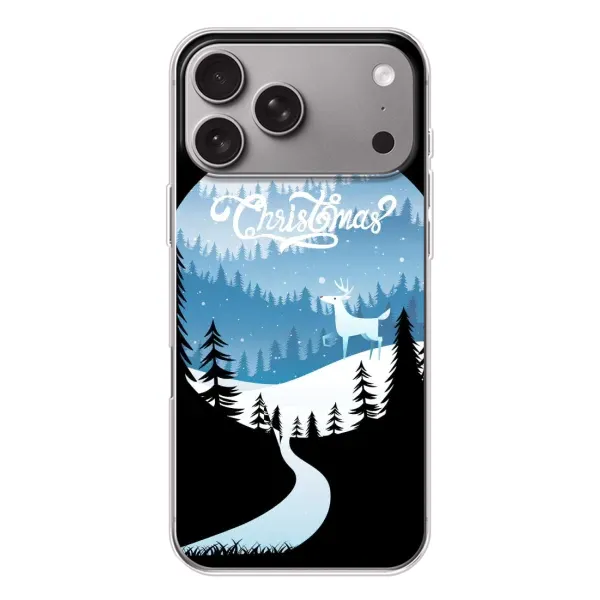 Чехол с рисунком «Рождественский Олень» для Apple iPhone 18 Pro Max Чехол с рисунком «Рождественский Олень» для Apple iPhone 18 Pro Max