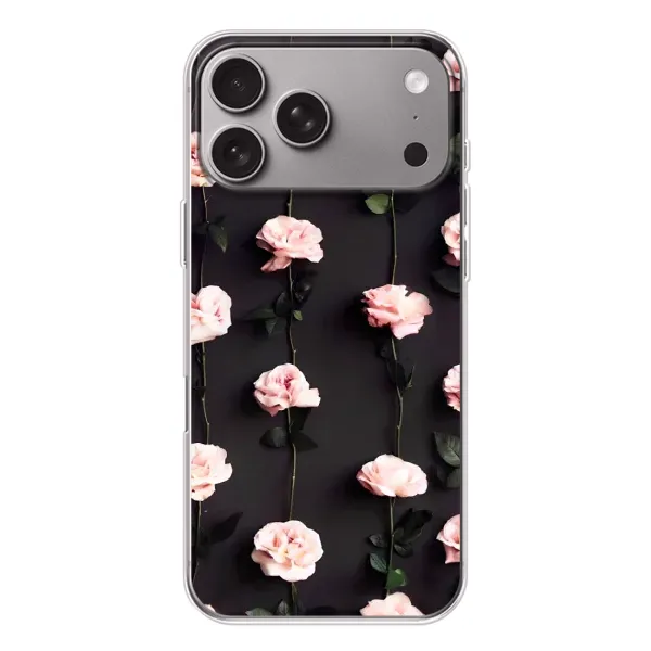 Чехол с рисунком «Розы» для Apple iPhone 18 Pro Max Чехол с рисунком «Розы» для Apple iPhone 18 Pro Max