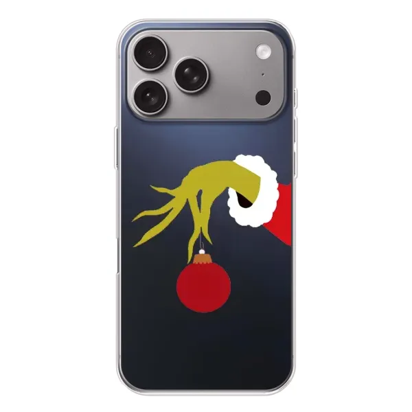 Чехол с рисунком «Рука Гринча» для Apple iPhone 18 Pro Max
