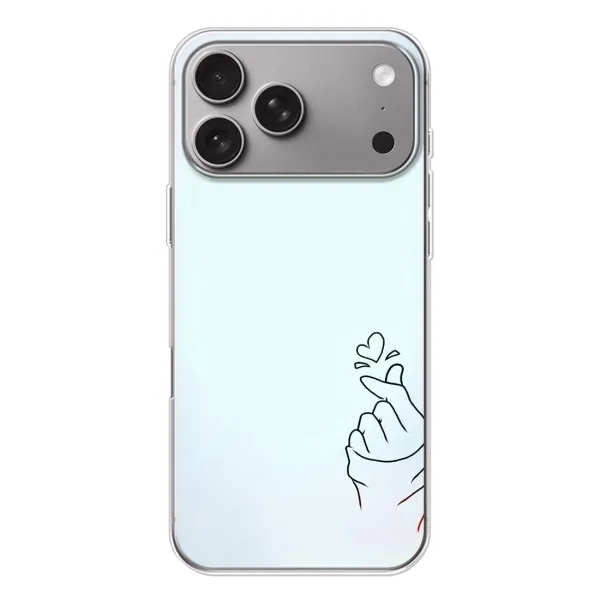 Чехол с рисунком «Сердце на голубом» для Apple iPhone 18 Pro Max Чехол с рисунком «Сердце на голубом» для Apple iPhone 18 Pro Max