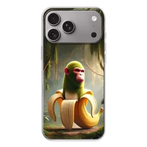 Чохол з мемами траралело тралала для Apple iPhone 18 Pro Max (Шимпанзіні бананіні)