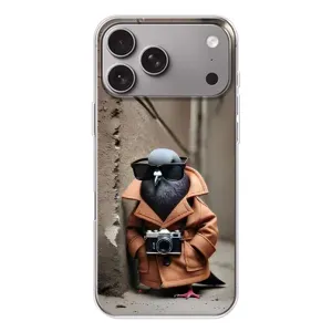 Чохол з мемами траралело тралала для Apple iPhone 18 Pro Max (Шпіоніро голубіо)