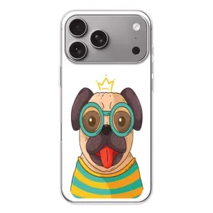 Бампер для Apple iPhone 18 Pro Max з картинкою "Песики" (Собака Король)