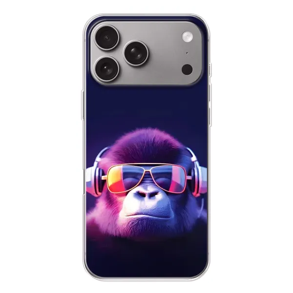 Чехол с рисунком «Стильная обезьяна» для Apple iPhone 18 Pro Max Чехол с рисунком «Стильная обезьяна» для Apple iPhone 18 Pro Max