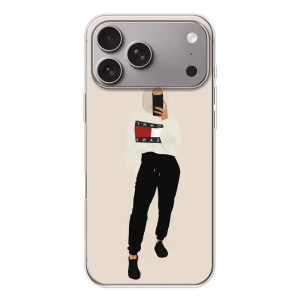 Чехол с рисунком «Стильная» для Apple iPhone 18 Pro Max