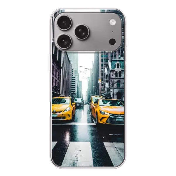 Чехол с рисунком «Такси» для Apple iPhone 18 Pro Max Чехол с рисунком «Такси» для Apple iPhone 18 Pro Max