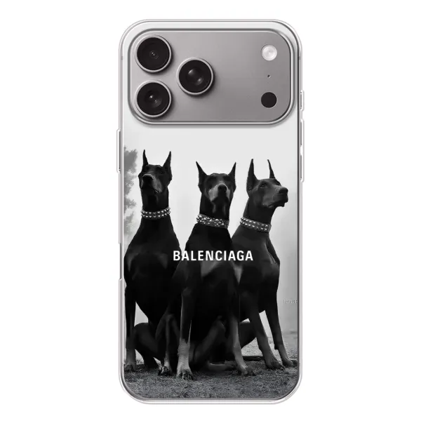 Чехол с рисунком «Три добермана» для Apple iPhone 18 Pro Max Чехол с рисунком «Три добермана» для Apple iPhone 18 Pro Max