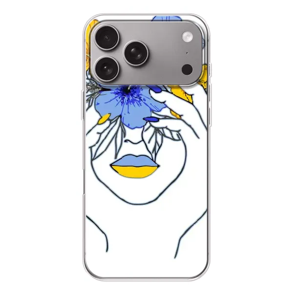 Чехол с рисунком «Украинка на всю голову» для Apple iPhone 18 Pro Max Чехол с рисунком «Украинка на всю голову» для Apple iPhone 18 Pro Max