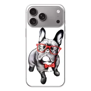 Бампер для Apple iPhone 18 Pro Max з картинкою "Песики" (В окулярах)