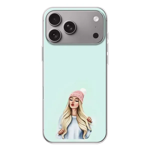 Чехол с рисунком «В шапке» для Apple iPhone 18 Pro Max
