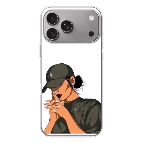 Чехол с рисунком «В зеленом» для Apple iPhone 18 Pro Max