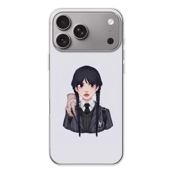 Чехол с рисунком «Вещь Венсдей» для Apple iPhone 18 Pro Max Чехол с рисунком «Вещь Венсдей» для Apple iPhone 18 Pro Max
