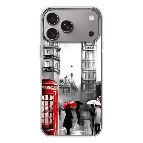 Чехол с рисунком «Вид на Биг Бен» для Apple iPhone 18 Pro Max Чехол с рисунком «Вид на Биг Бен» для Apple iPhone 18 Pro Max