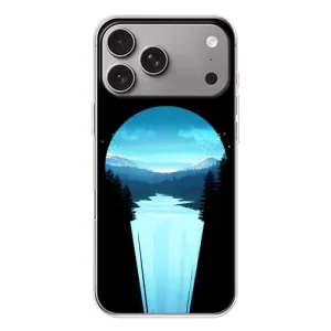 Літній Чохол на Apple iPhone 18 Pro Max (Синій Водоспад)
