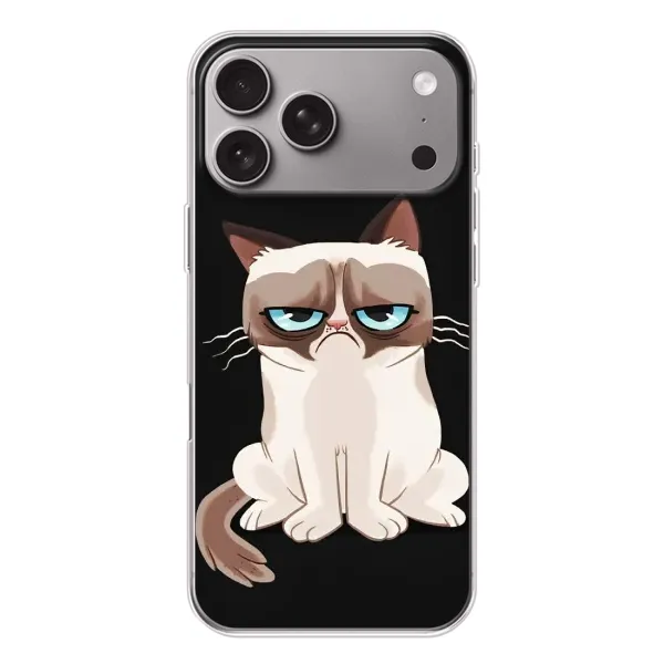 Чехол с рисунком «Взгляд кота» для Apple iPhone 18 Pro Max Чехол с рисунком «Взгляд кота» для Apple iPhone 18 Pro Max