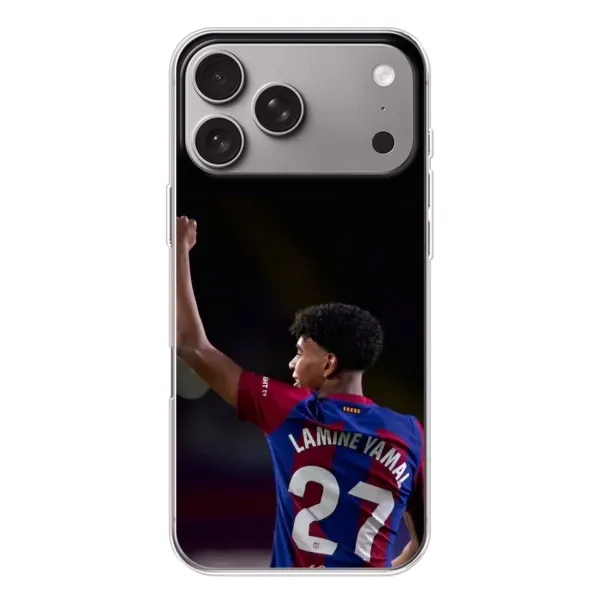 Чехол с рисунком «Ямаль 27» для Apple iPhone 18 Pro Max Чехол с рисунком «Ямаль 27» для Apple iPhone 18 Pro Max