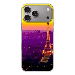Чехол с Эйфелевой башней на Apple iPhone 18 Pro Max (Яркая башня)