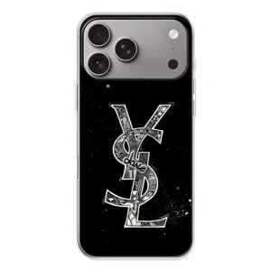 Чехол (Dior, Prada, YSL, Chanel) для Apple iPhone 18 Pro Max (YSL)
