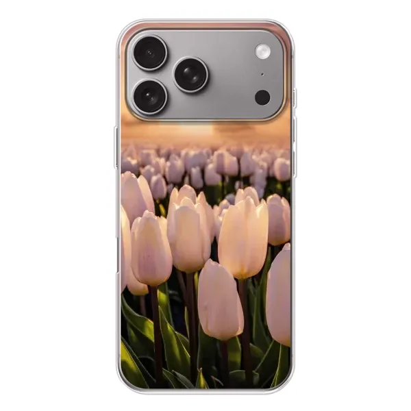 Чехол с рисунком «Закат с цветами» для Apple iPhone 18 Pro Max Чехол с рисунком «Закат с цветами» для Apple iPhone 18 Pro Max