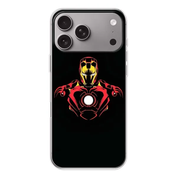 Чехол с рисунком «Железный человек» для Apple iPhone 18 Pro Max Чехол с рисунком «Железный человек» для Apple iPhone 18 Pro Max