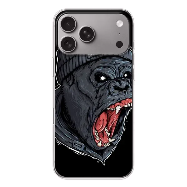 Чехол с рисунком «Злая Обезьяна» для Apple iPhone 18 Pro Max Чехол с рисунком «Злая Обезьяна» для Apple iPhone 18 Pro Max
