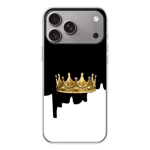 Чехол с рисунком «Золотая корона» для Apple iPhone 18 Pro Max Чехол с рисунком «Золотая корона» для Apple iPhone 18 Pro Max