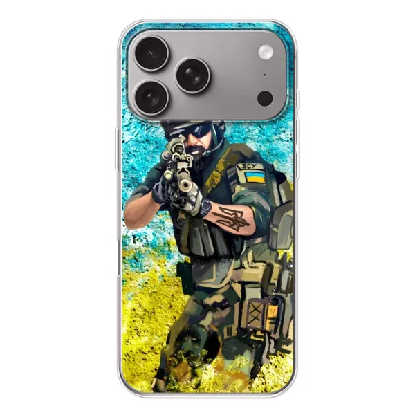Чохол з малюнком «ЗСУ ВОЇН» для Apple iPhone 18 Pro Max Чохол з малюнком «ЗСУ ВОЇН» для Apple iPhone 18 Pro Max