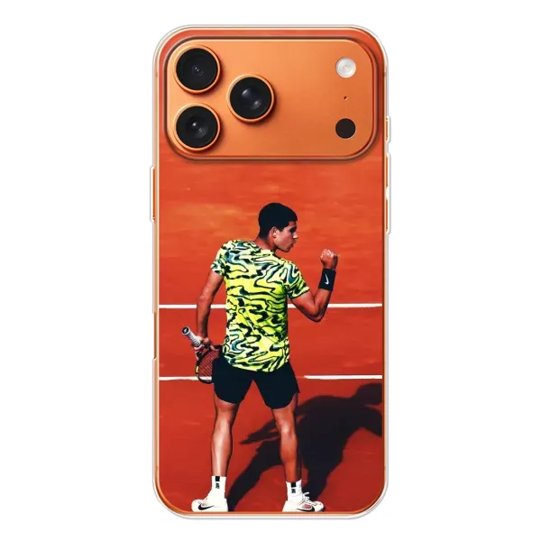 Чехол с рисунком «Алькарас Теннисист» для Apple iPhone 18 Pro Чехол с рисунком «Алькарас Теннисист» для Apple iPhone 18 Pro