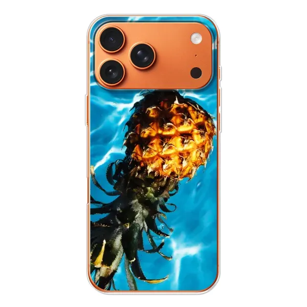 Чехол с рисунком «Ананас» для Apple iPhone 18 Pro Чехол с рисунком «Ананас» для Apple iPhone 18 Pro