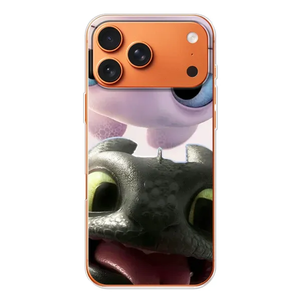 Чехол с рисунком «Беззубик и Дневная Злость» для Apple iPhone 18 Pro Чехол с рисунком «Беззубик и Дневная Злость» для Apple iPhone 18 Pro
