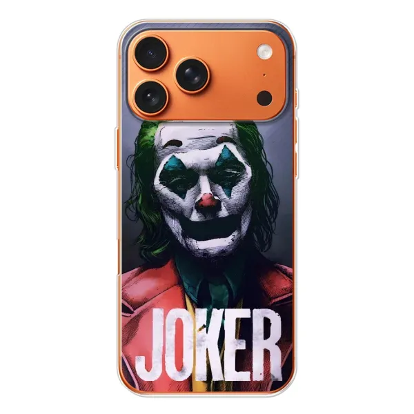 Чехол с рисунком «Джокер» для Apple iPhone 18 Pro Чехол с рисунком «Джокер» для Apple iPhone 18 Pro