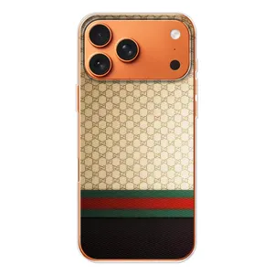 Чехлы Бренд GUCCI для Apple iPhone 18 Pro (Фон Гуччи)