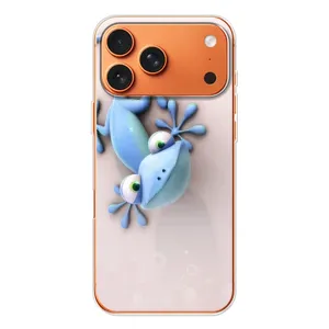 Чехлы с изображением разных животных для Apple iPhone 18 Pro (Геккон)