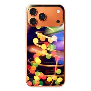 Чохол новорічна ялинка на Apple iPhone 18 Pro (Гірлянди)