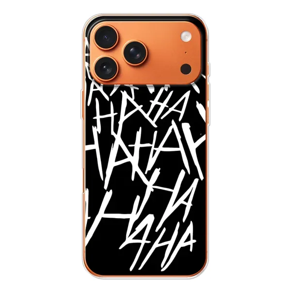 Чехол с рисунком «Хахаха» для Apple iPhone 18 Pro Чехол с рисунком «Хахаха» для Apple iPhone 18 Pro