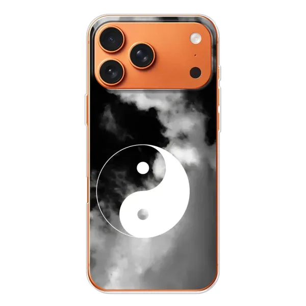 Чехол с рисунком «Инь-Янь» для Apple iPhone 18 Pro Чехол с рисунком «Инь-Янь» для Apple iPhone 18 Pro