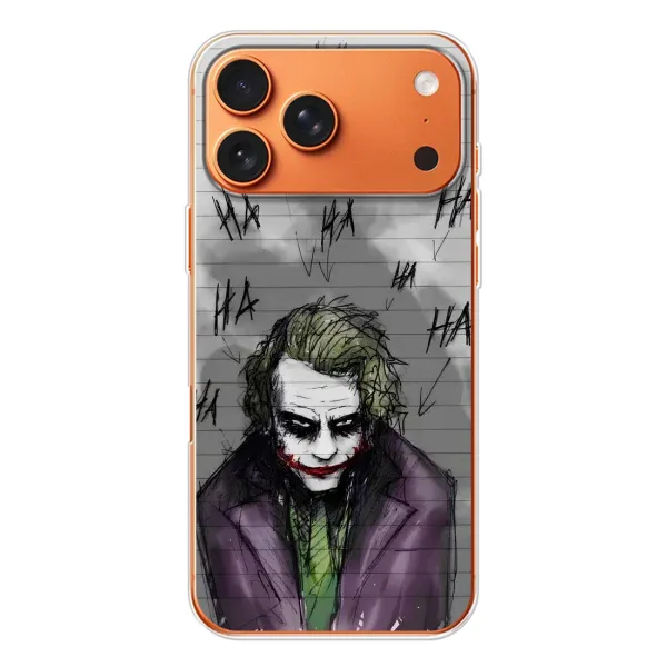 Чехол с рисунком «Joker клоун» для Apple iPhone 18 Pro Чехол с рисунком «Joker клоун» для Apple iPhone 18 Pro