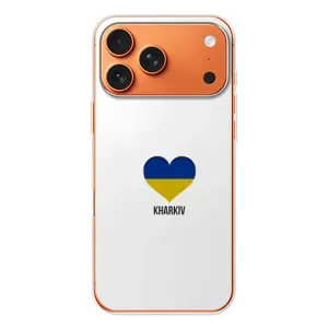 Чехлы силиконовые (Город Харьков) на Эппл Айфон 18 Про (Kharkiv)