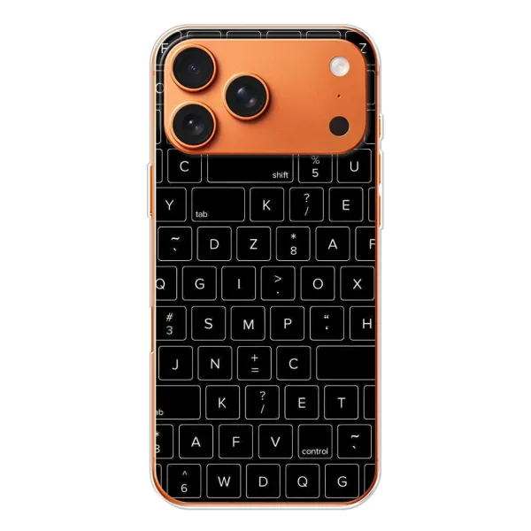 Чехол с рисунком «Клавиатура» для Apple iPhone 18 Pro Чехол с рисунком «Клавиатура» для Apple iPhone 18 Pro