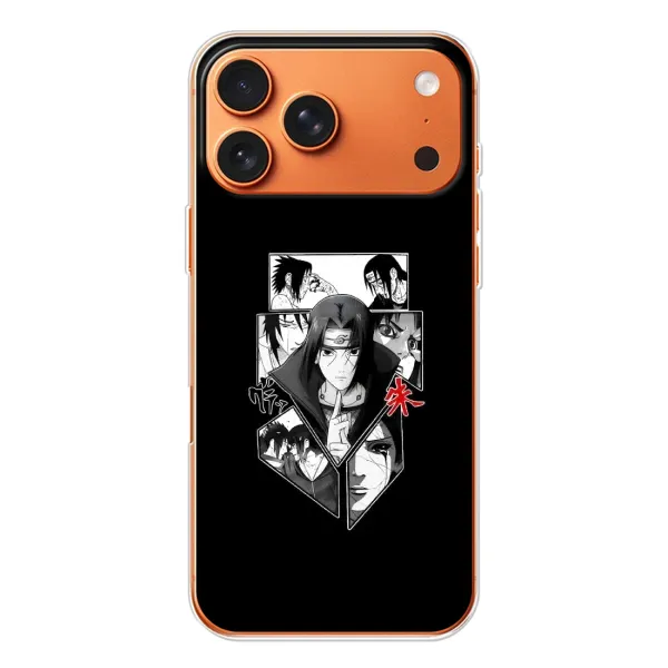 Чехол с рисунком «Коллаж Итачи» для Apple iPhone 18 Pro Чехол с рисунком «Коллаж Итачи» для Apple iPhone 18 Pro