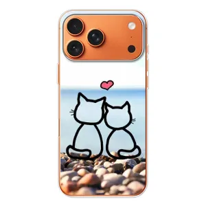 Силиконовые Чехлы Любимому человеку для Apple iPhone 18 Pro (Котейки)