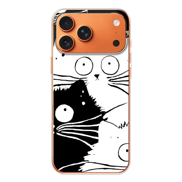 Чехол с рисунком «КОТИКИ» для Apple iPhone 18 Pro