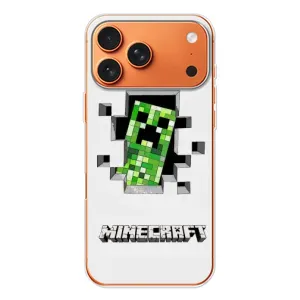 Чохли для Apple iPhone 18 Pro (Персонажі МайнКрафт) (Кріпер)