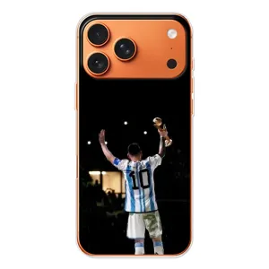 Чохли Лео Мессі Аргентина для Apple iPhone 18 Pro (Лео Чемпіон)
